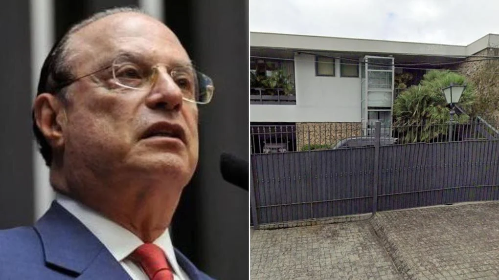 Paulo Maluf tem mansão invadida por impostores da PF